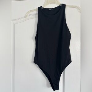 Zara black bodysuit
